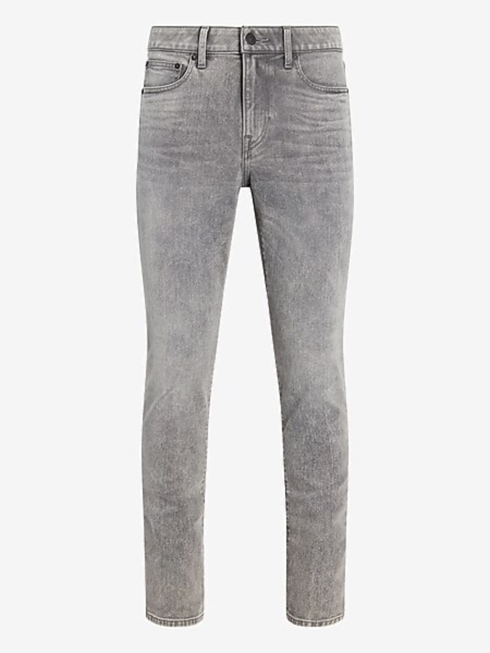 (A7) Express Men's Hyper Stretch Slim Jeans - Grey Denim 33x30 - Excellent